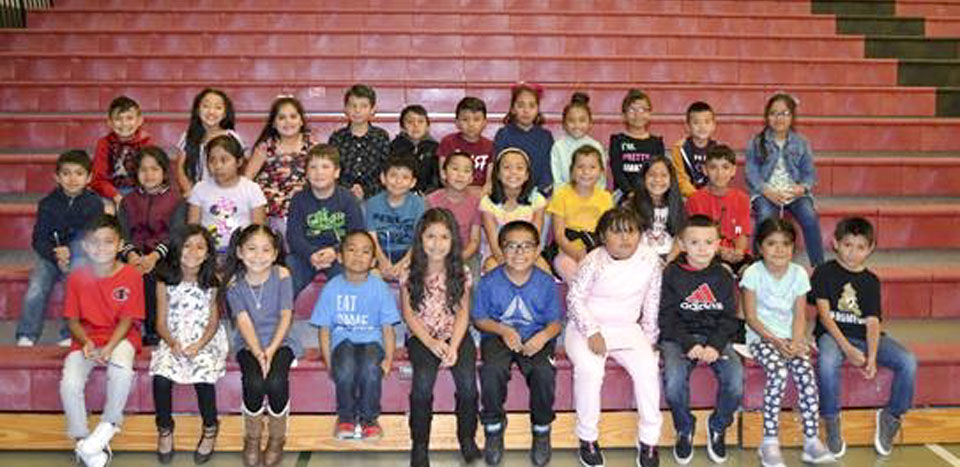 Chief Kamiakin Elementary School September Students of the Month